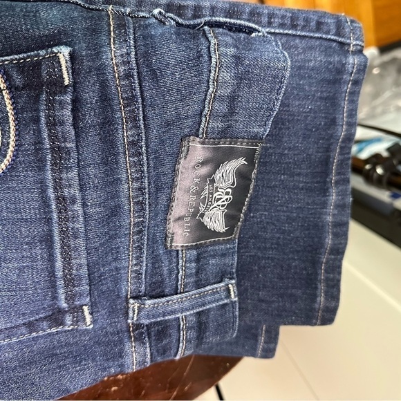 Rock & Republic Kasandra Mid Rise bootcut Mid Dark wash Jeans Size 29 - Picture 11 of 11